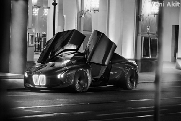 BMW'nin yeni canavarı: Vision Next 100