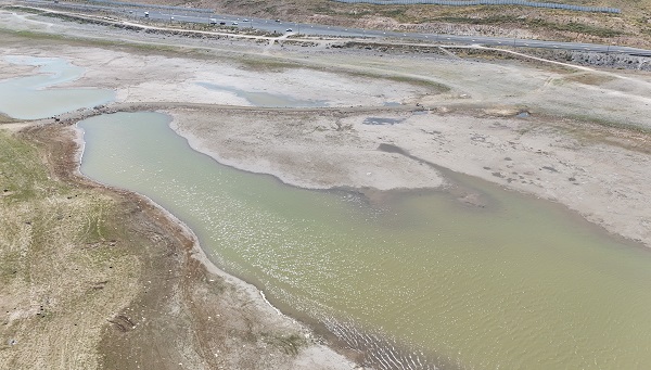 Foto - Tekir Göleti kurudu! İşte o ilimizde kuraklığın en net fotoğrafı