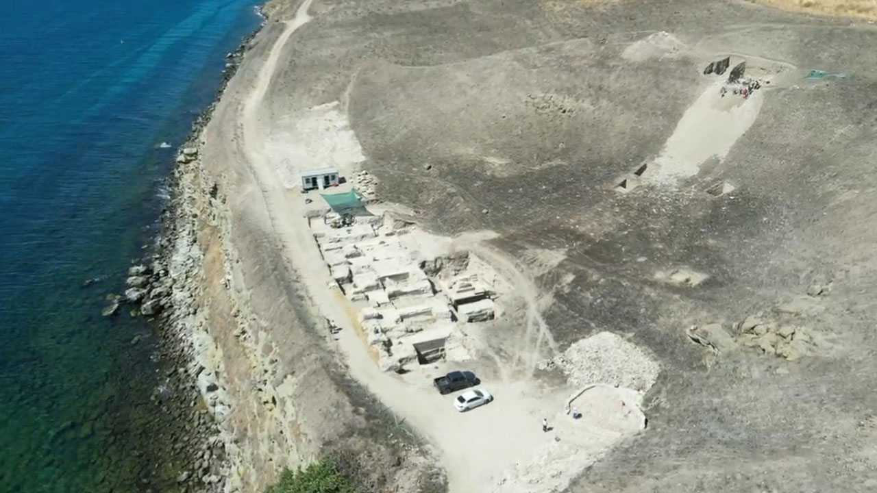 Tekirdağ’da dev keşif! 5 bin yıllık kentte dev tiyatro bulundu