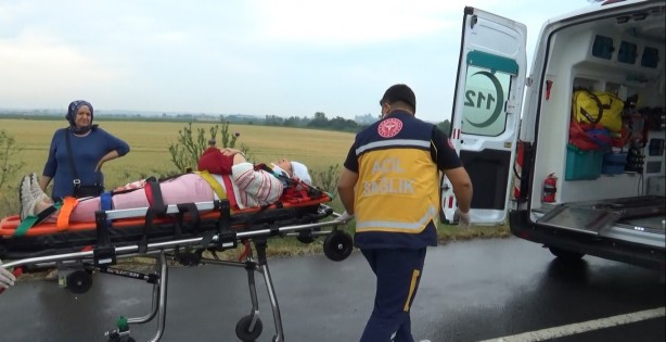 Foto - Tekirdağ'da feci kaza: 2’si ağır 4 yaralı