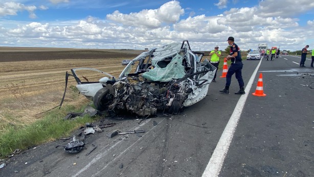 Foto - Tekirdağ'da feci kaza