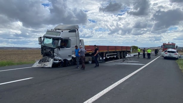 Tekirdağ'da feci kaza
