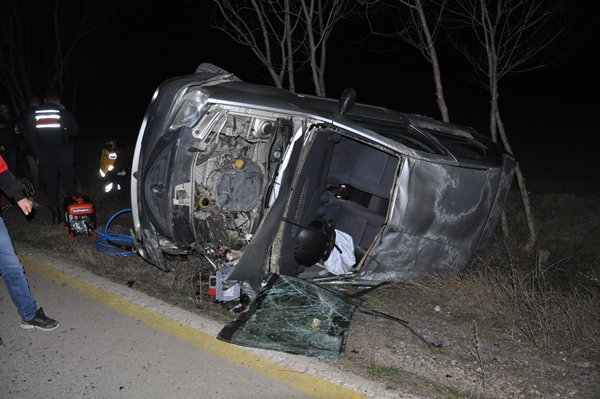 Foto - Tekirdağ’da korkunç kaza: 4 ağır yaralı