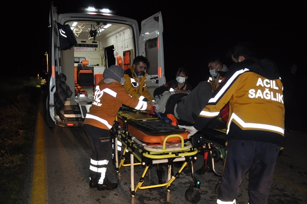 Tekirdağ’da korkunç kaza: 4 ağır yaralı