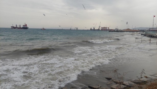 Tekirdağ'da şiddetli lodos