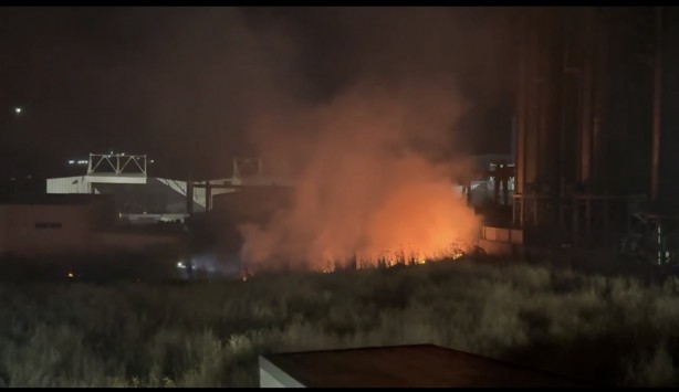 Foto - Tekirdağ'da trafo patlaması sonucu yangın çıktı