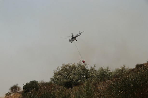 Foto - Tekirdağ’da yangın! Havadan ve karadan müdahale ediliyor