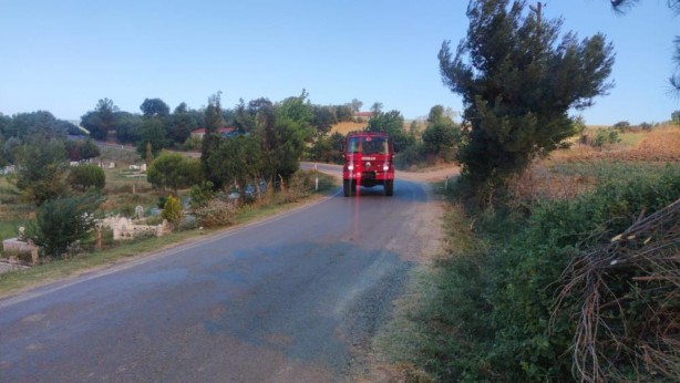 Foto - Tekirdağ'daki yangında iki mahalle boşaltılıyor