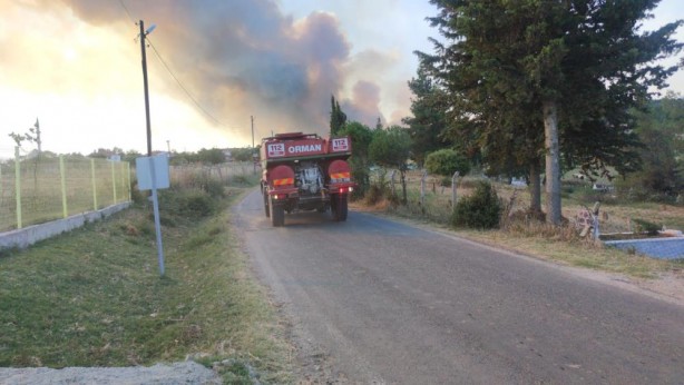 Foto - Tekirdağ'daki yangında iki mahalle boşaltılıyor