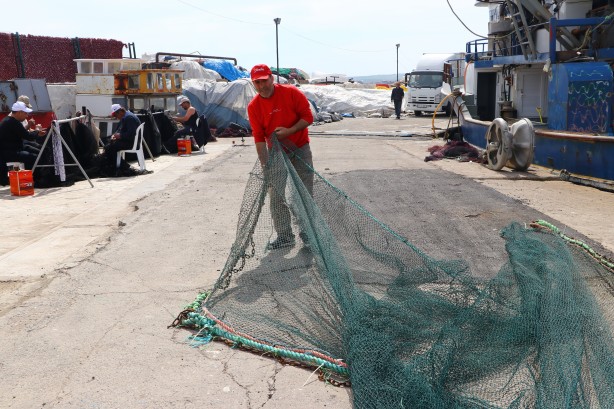 Foto - Tekirdağlı balıkçıların ağ mesaisi başladı