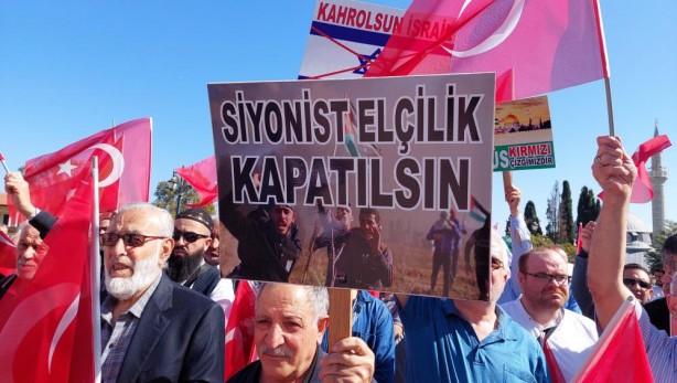 Foto - Tekirdağlılar Filistin için sokağa indi