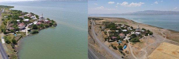 Tekne turları yapılıyordu! Köyün son hali şaşkına çevirdi