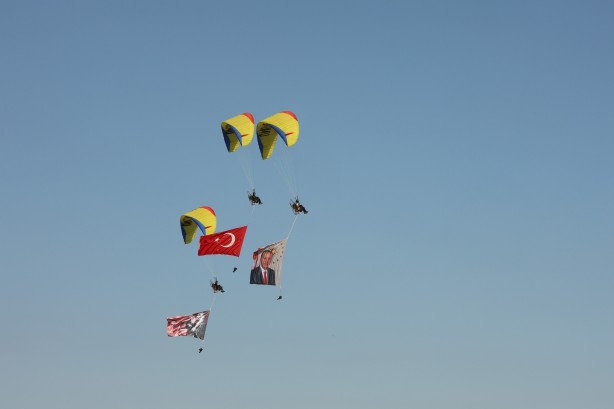 Foto - TEKNOFEST Adana paramotor gösterisiyle başladı!