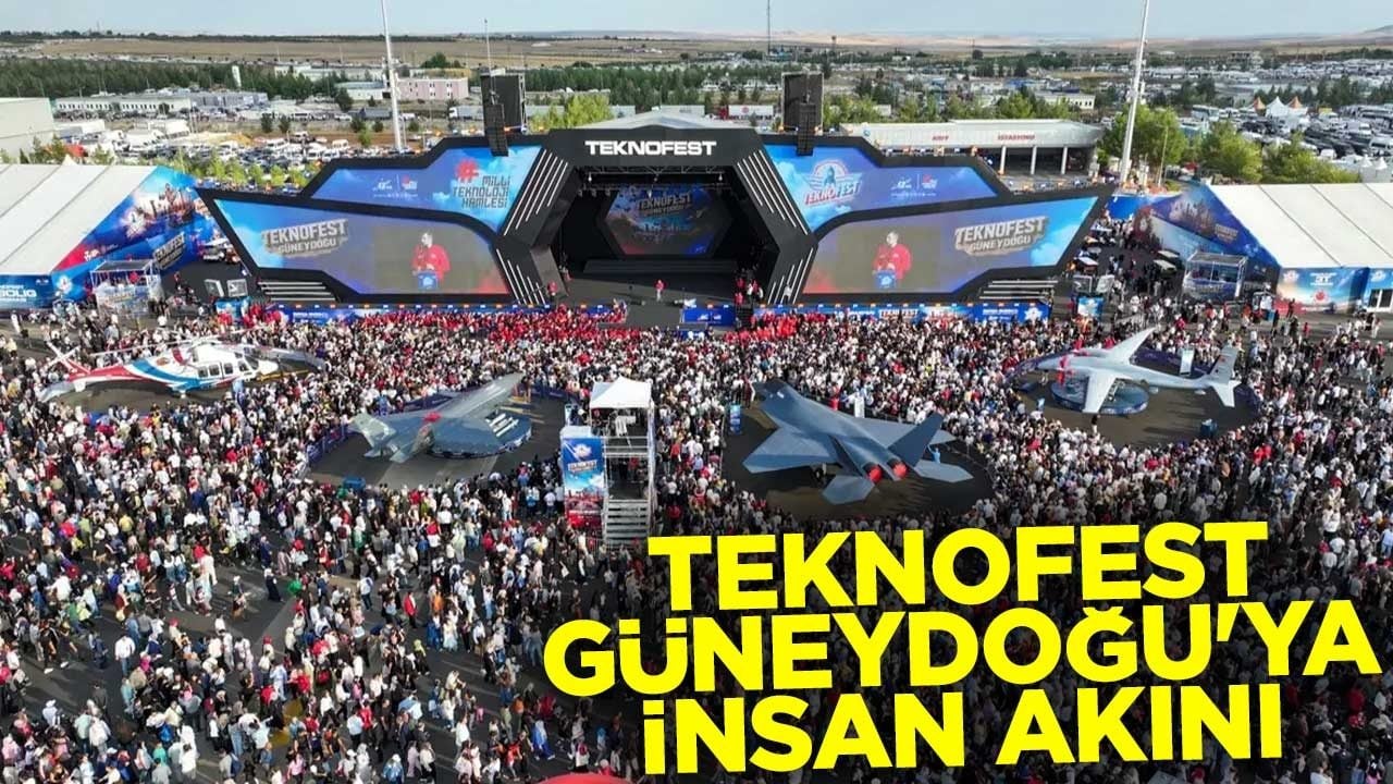 TEKNOFEST Güneydoğu'ya insan akını