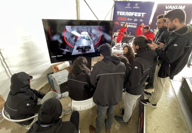Foto - TEKNOFEST Hyperloop Geliştirme Yarışması sürüyor