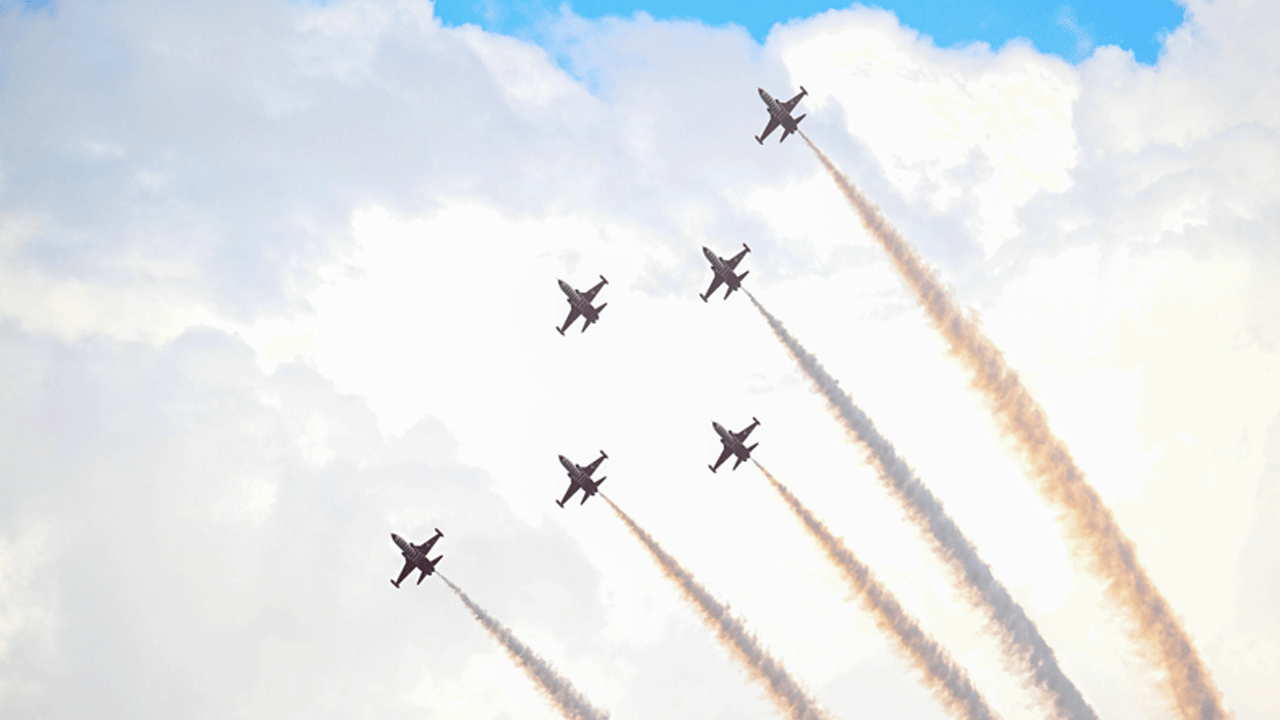 Foto - TEKNOFEST KKTC panikletti: Türk savaş jetleri FIR hattını parçaladı