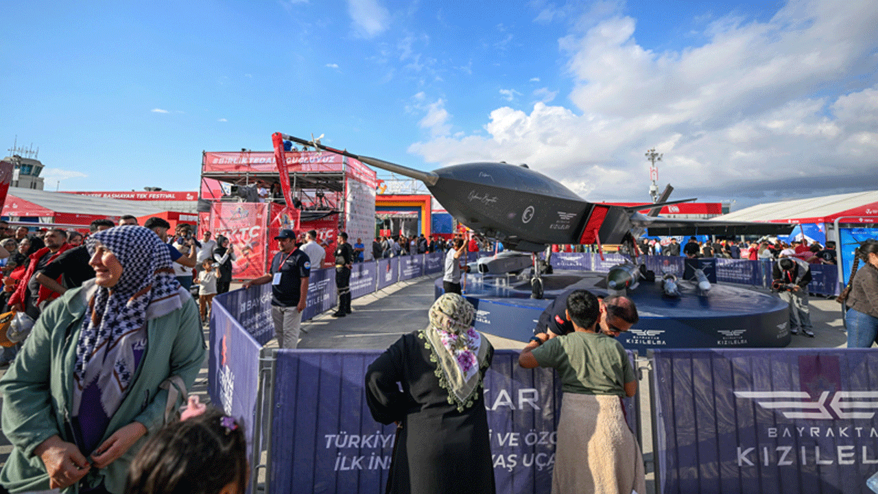 Foto - TEKNOFEST KKTC panikletti: Türk savaş jetleri FIR hattını parçaladı