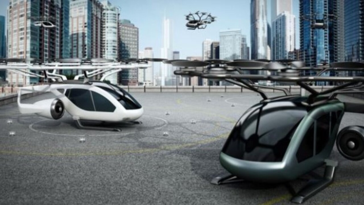 Foto - Teknolojide daha neler göreceğiz! Uçan taksiler göreve hazırlanıyor