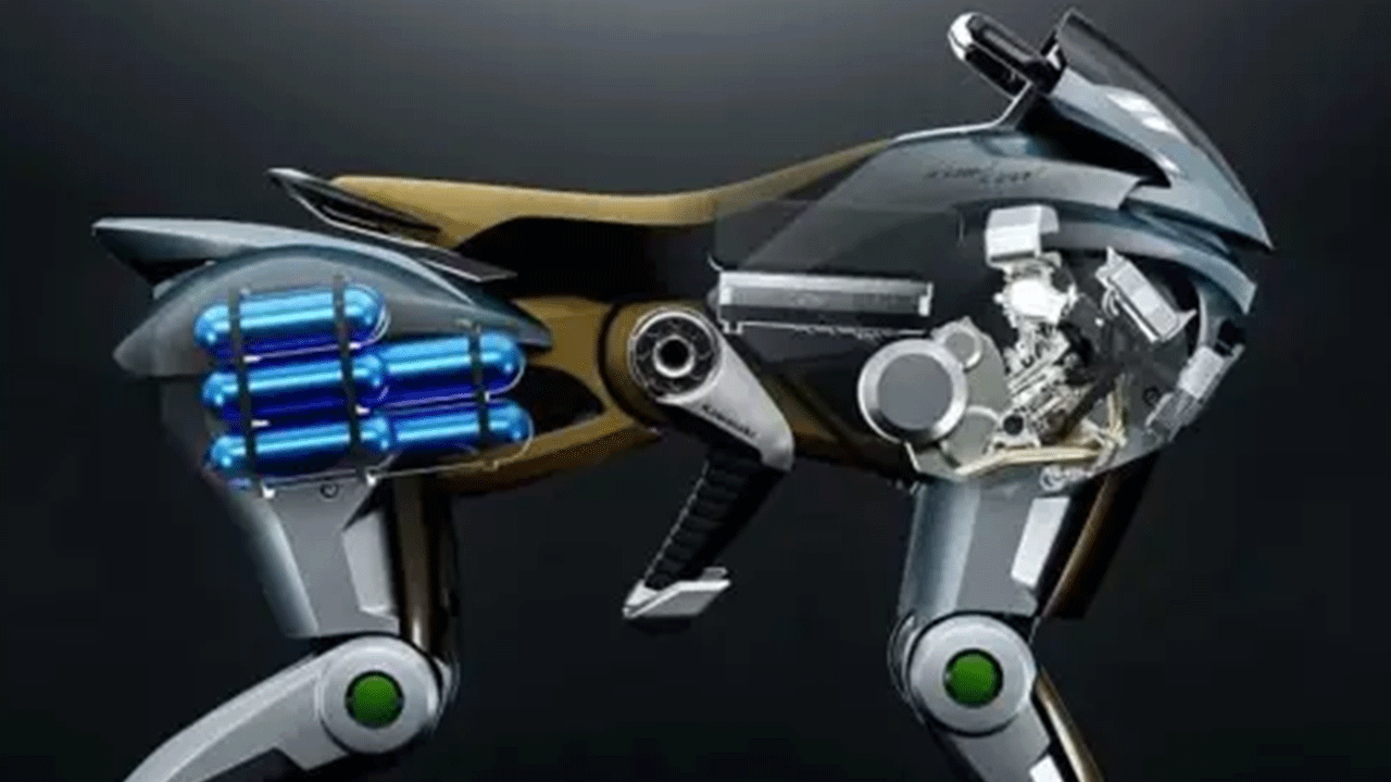 Foto - Teknolojinin geldiği son nokta: Üstüne binilen robot yaptılar!