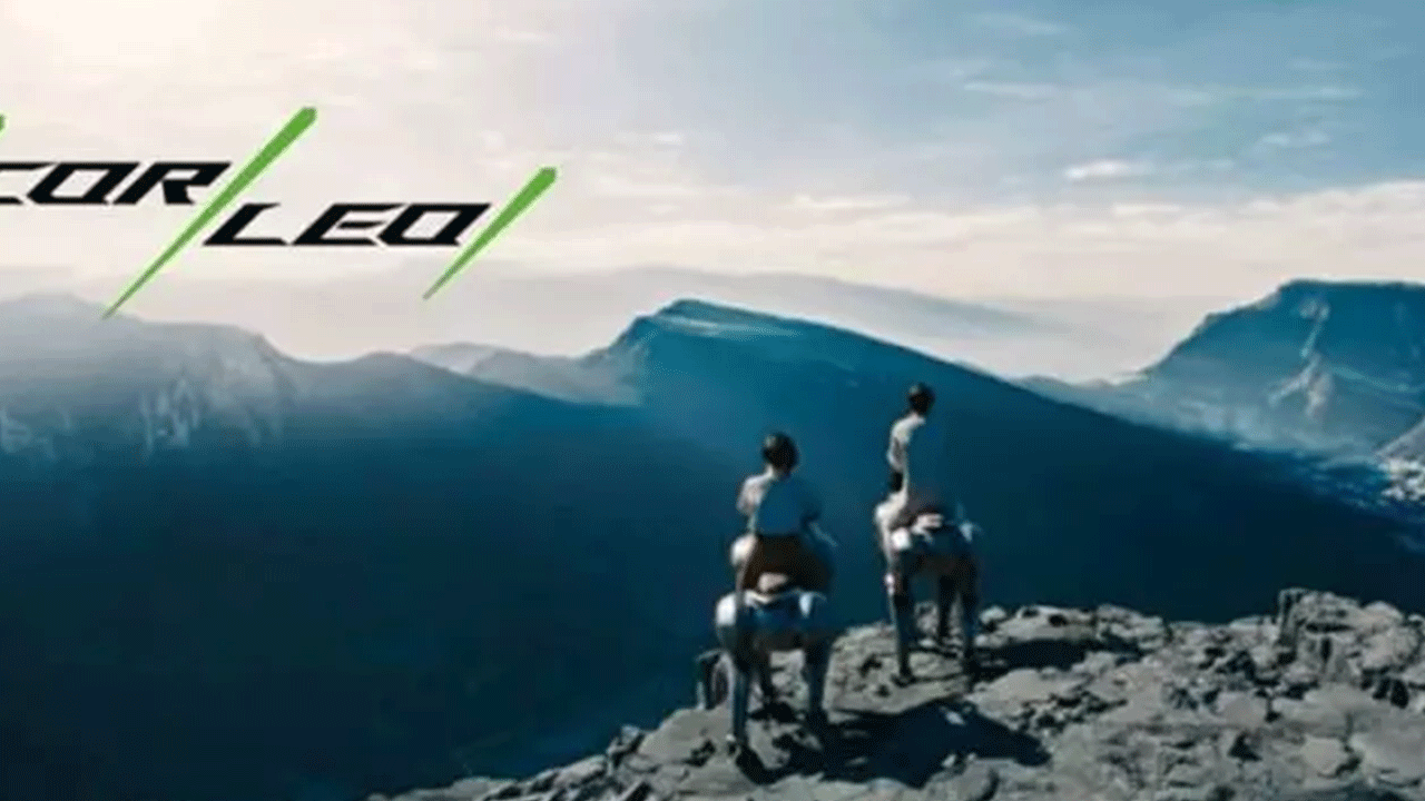 Foto - Teknolojinin geldiği son nokta: Üstüne binilen robot yaptılar!