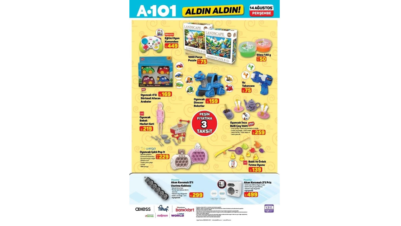 Foto - Teknolojiye doyuracak fırsatlar! A101’de 14 Ağustos indirimleri dolu dolu geliyor