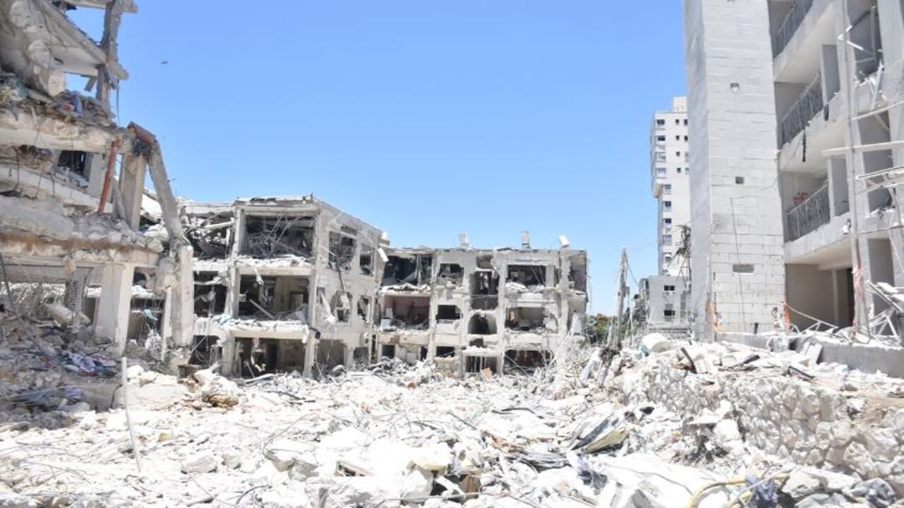 Foto - Tel Aviv Gazze'ye döndü! İran'ın İsrail'e saldırısından ilk kareler.... 