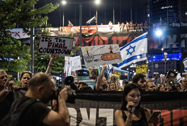 Foto - Tel Aviv'de dev protesto! vatandaşlar sokaklara döküldü