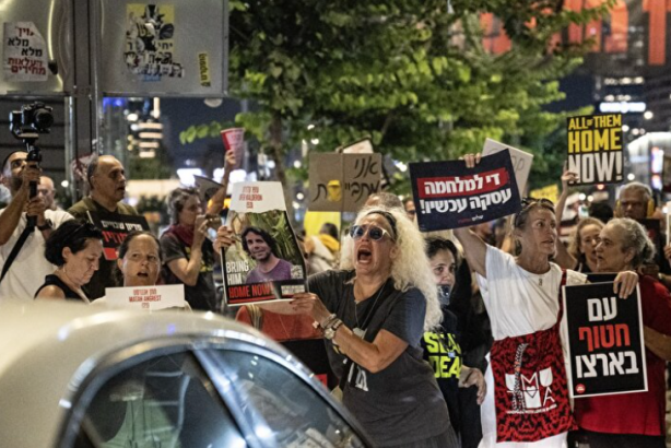 Foto - Tel Aviv'de dev protesto! vatandaşlar sokaklara döküldü
