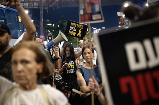 Foto - Tel Aviv'de dev protesto! vatandaşlar sokaklara döküldü