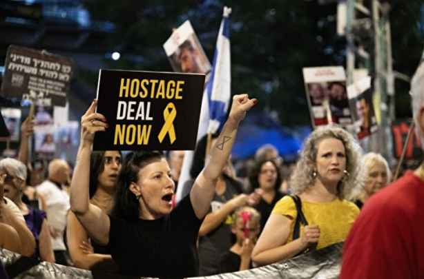 Foto - Tel Aviv'de dev protesto! vatandaşlar sokaklara döküldü