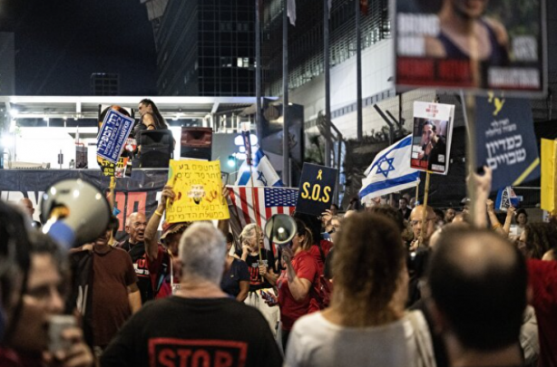 Foto - Tel Aviv'de dev protesto! vatandaşlar sokaklara döküldü