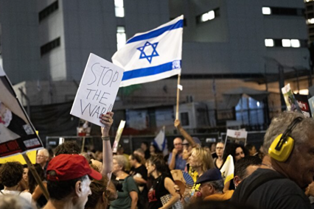 Foto - Tel Aviv'de dev protesto! vatandaşlar sokaklara döküldü