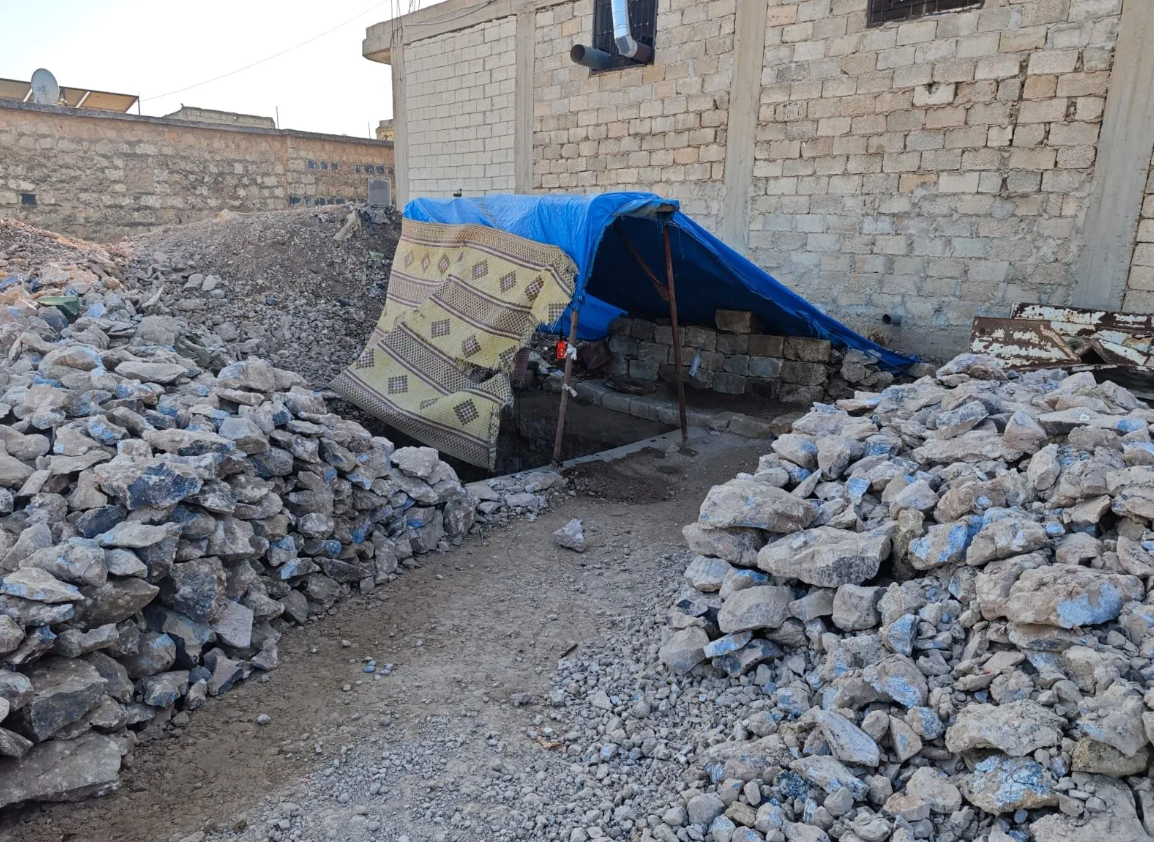 Foto - Tel Rıfat’ı tünel ağlarıyla örmüşler! PKK/YPG’li teröristler geride enkaz bıraktı