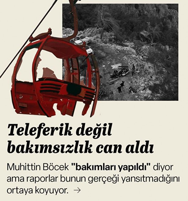 Foto - Teleferik değil bakımsızlık faciaya davetiye çıkardı