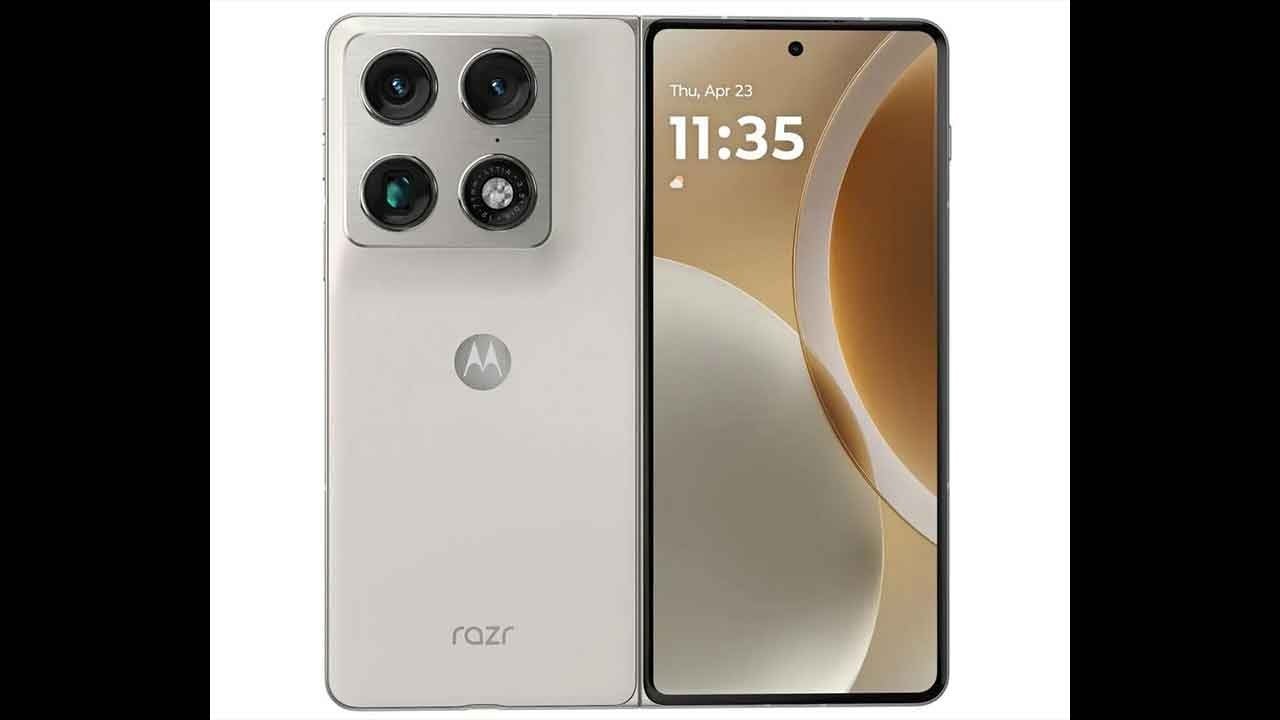 Foto - Telefon değil laptop sanki! Katlanabilir ekranlı yeni amiral gemisi Razr Fold satışa sunuldu!