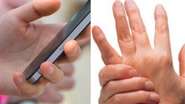 Foto - Telefon kullananlar hemen serçe parmağınızı kontrol edin! Birçok kişi farkında bile değil: Eğer böyleyse yandınız