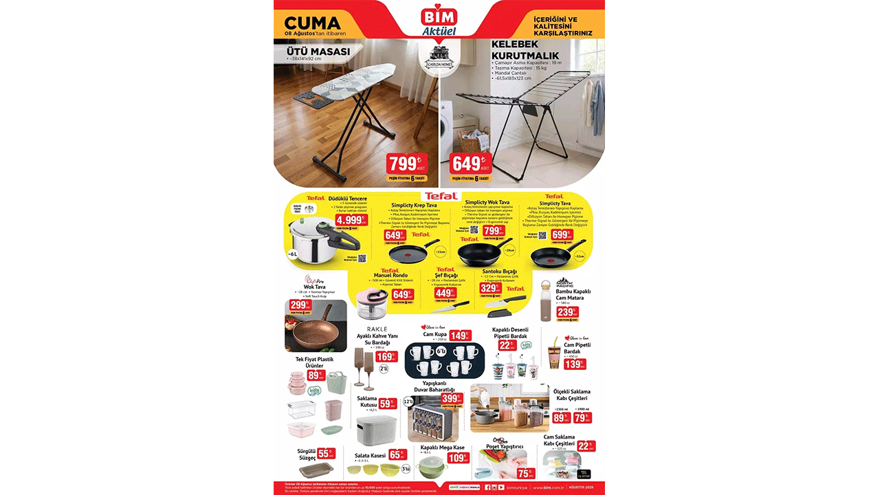 Foto - Televizyon, bisiklet, dondurma makinesi... BİM'de yeni haftanın kataloğu yayınlandı!