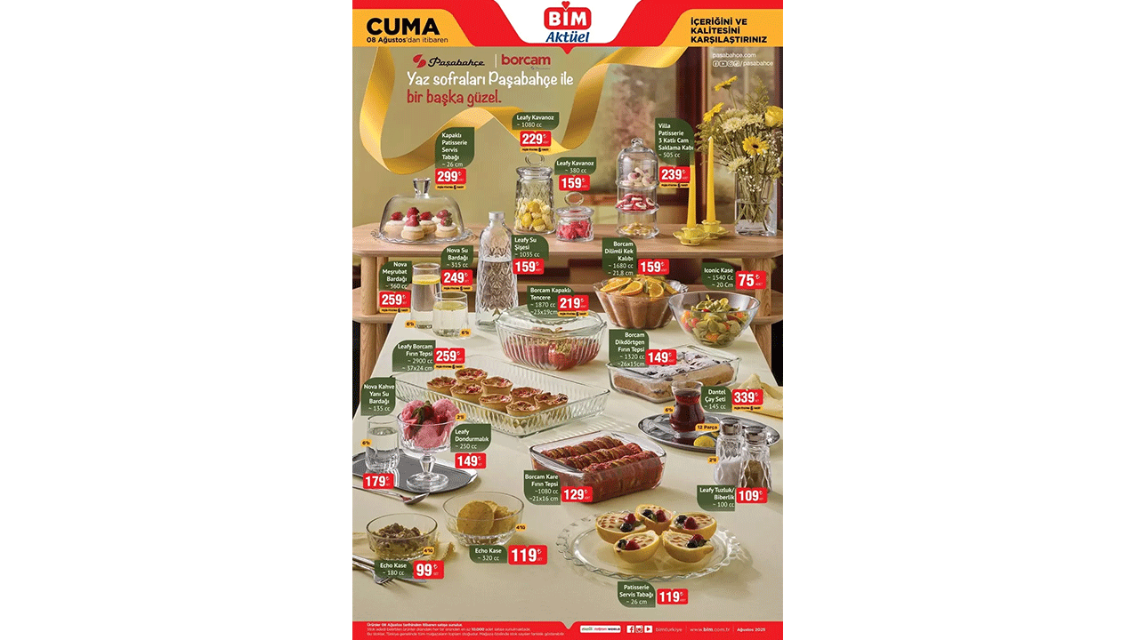 Foto - Televizyon, bisiklet, dondurma makinesi... BİM'de yeni haftanın kataloğu yayınlandı!