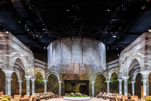 Foto - Tellerle yapılan müthiş mimari eser