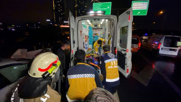 Foto - TEM Otoyolu'nda kaza, kaza getirdi!