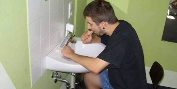 Foto - Tembellikte sınır tanımıyorlar