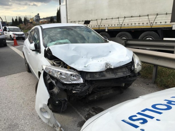 Foto - TEM'de zincirleme kaza! Yaralılar var