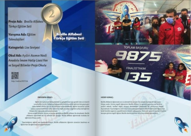 Foto - Karamollaoğlu'nun torunlarının bıraktığı İmam Hatip okullarından TEKNOFEST'te gururlandıran başarı!