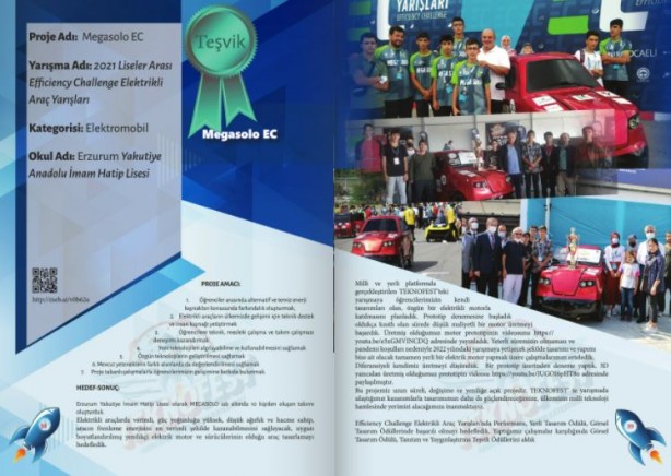 Foto - Karamollaoğlu'nun torunlarının bıraktığı İmam Hatip okullarından TEKNOFEST'te gururlandıran başarı!