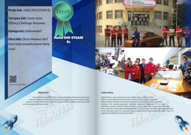 Foto - Karamollaoğlu'nun torunlarının bıraktığı İmam Hatip okullarından TEKNOFEST'te gururlandıran başarı!