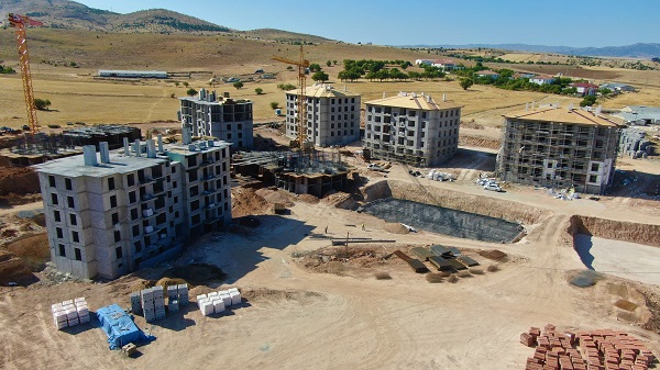 Foto - Temelini Cumhurbaşkanı Erdoğan attı! O ilimizde kalıcı konutlar yükseliyor