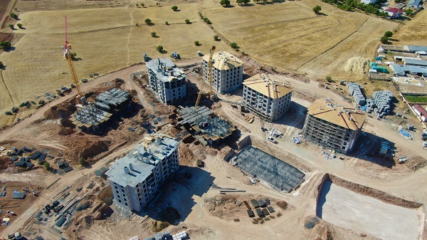 Foto - Temelini Cumhurbaşkanı Erdoğan attı! O ilimizde kalıcı konutlar yükseliyor