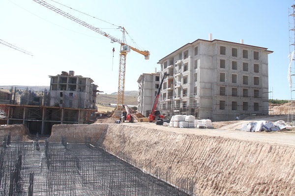 Foto - Temelini Cumhurbaşkanı Erdoğan attı! O ilimizde kalıcı konutlar yükseliyor