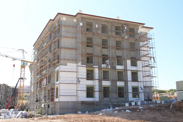 Foto - Temelini Cumhurbaşkanı Erdoğan attı! O ilimizde kalıcı konutlar yükseliyor