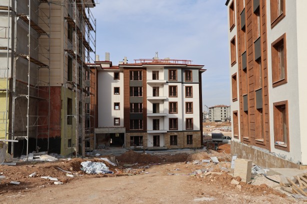 Foto - Temelini Erdoğan atmıştı! Deprem konutlarında son durum